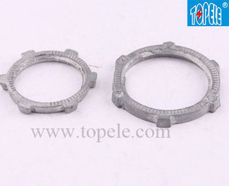 ISO Standard Zinc Conduit Locknut เหมาะสําหรับเครื่องยนต์แข็ง / IMC / EMT