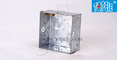 กล่องไฟฟ้าสแตนเลส Pre- กระปุกและครอบคลุม British Standard BS Box สําหรับสวิทช์