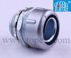 ชายยืดหยุ่น โหลดโลหะ Connector Fittings พลูมชนิดตรงเหลวแน่น
