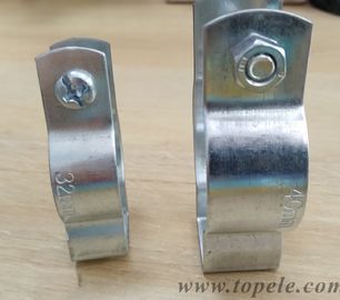 สนับสนุนท่อเหล็ก BS4568 GI ท่อแขวนสําหรับการต่อต้านไฟฟ้า