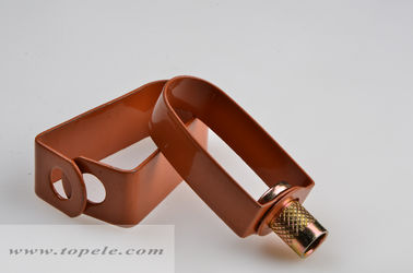ทองแดง Epoxy ท่อเหล็กเคลือบ clamps สลับลุปแขวน / สลับวงแหวน