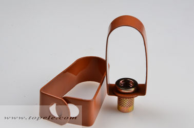 ทองแดง Epoxy ท่อเหล็กเคลือบ clamps สลับลุปแขวน / สลับวงแหวน