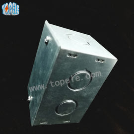 BS4568 กล่องไฟฟ้า GI เหล็กและฝาสําหรับอุปกรณ์ออกไฟฟ้าโลหะ