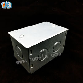 BS4568 กล่องไฟฟ้า GI เหล็กและฝาสําหรับอุปกรณ์ออกไฟฟ้าโลหะ