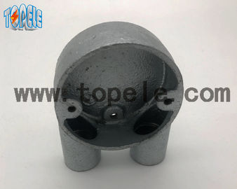 BS4568 สายการไฟและอุปกรณ์เสริม Gi Two Way U Junction Box Casting Techniques