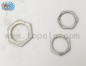 20MM / 25MM / 32MM BS ปรับปรับท่อแบบมาตรฐานของเหล็ก Hexagon Locknut