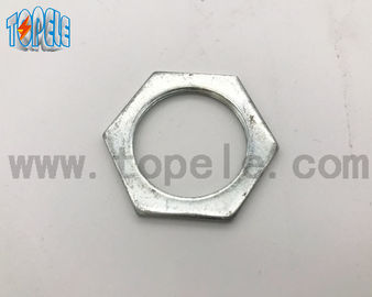 20MM / 25MM / 32MM BS ปรับปรับท่อแบบมาตรฐานของเหล็ก Hexagon Locknut