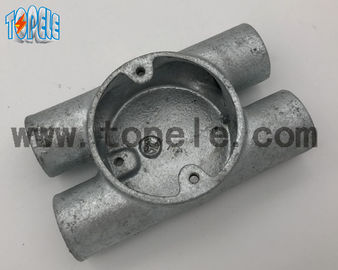 BS4568 อุปกรณ์ประกอบสายไฟฟ้า Twin Through Way H กล่องเหล็กอ่อนโยน 20mm -32mm