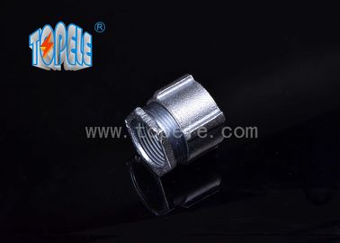 ซิงค์ Plated ทองเหลืองอ่อนโยนสามชิ้น Coupling สําหรับ Threaded สายไฟแข็ง / สายไฟ IMC