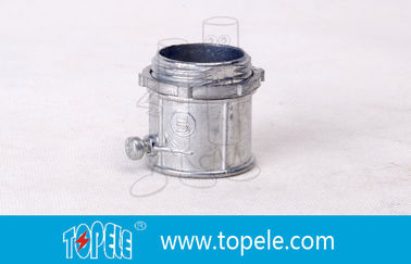 3/4&quot; ซิงค์ / อลูมิเนียมชุดสกรูเชื่อม UL ลงประกาศ EMT สายไฟฟ้าและอุปกรณ์