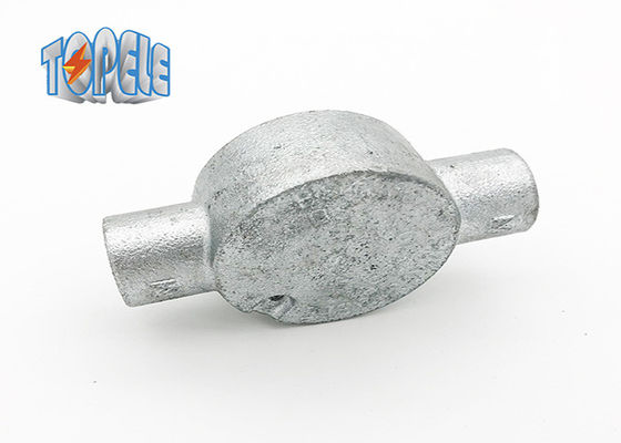 BS4568/BS 31 กลมกล่องสองทาง การติดตั้งหลอด GI เหล็ก/อลูมิเนียมที่สามารถปรับปรุงได้