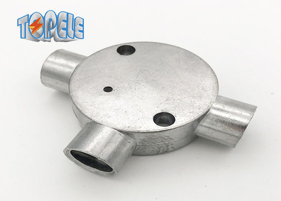 3/4" 1" BS31 ท่ออลูมิเนียม Fitting กลมกล่อง 3 Way / Tee Box Iso