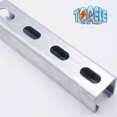 ธรรมดา 3mtr Unistrut ช่อง 41 X 41MM 41 X 21MM