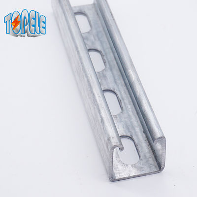 ธรรมดา 3mtr Unistrut ช่อง 41 X 41MM 41 X 21MM