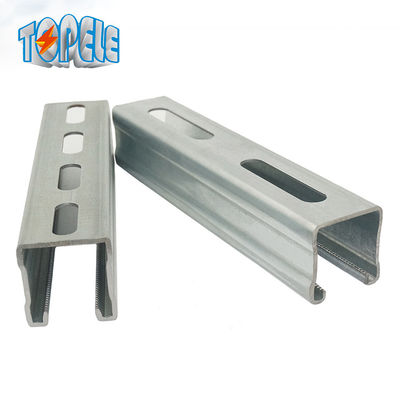 41*21mm สแตนเลส Unistrut สล็อตช่องสนับสนุนระบบ