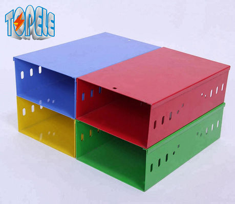 สแตนเลส Pre- กระปุก / ซิงก์ Plated ไฮเคเบิลไฟฟ้าเทรย์ Perforated GI ไฮเคเบิล