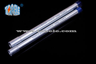 สายไฟเหล็กเหล็กเหล็ก BS4568 / BS4568 TUBE / GI PIPE พร้อมหมวกป้องกัน