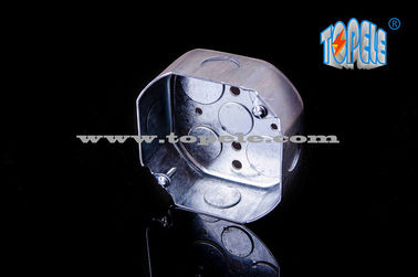 1-7/8 &quot;ลึก 4 ช่องเหล็ก Octagon กระปุกกล่องหลอด, การออกแบบการก่อสร้าง, tWith 5 1/2 &quot;และสี่ 3/4 &quot; KOS