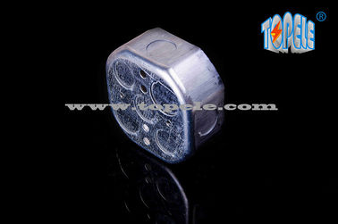 1-7/8 &quot;ลึก 4 ช่องเหล็ก Octagon กระปุกกล่องหลอด, การออกแบบการก่อสร้าง, tWith 5 1/2 &quot;และสี่ 3/4 &quot; KOS