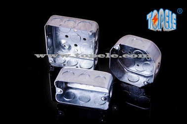 1-7/8 &quot;ลึก 4 ช่องเหล็ก Octagon กระปุกกล่องหลอด, การออกแบบการก่อสร้าง, tWith 5 1/2 &quot;และสี่ 3/4 &quot; KOS