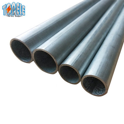 Pre Hot Dip Galvanized Electric Metallic Tube EMT สายไฟฟ้า