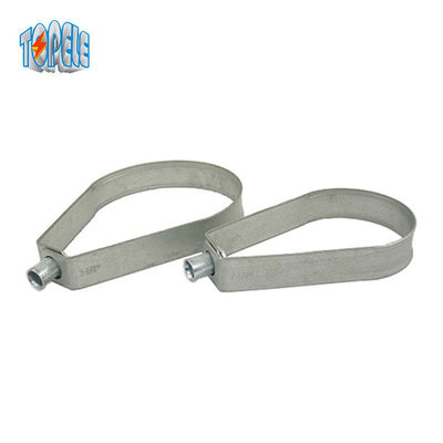 UL Standard Silver Electrical Swivel Steel Pipe Clamps E489690 เครื่องปักท่อเหล็ก