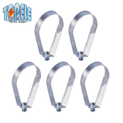 UL Standard Silver Electrical Swivel Steel Pipe Clamps E489690 เครื่องปักท่อเหล็ก