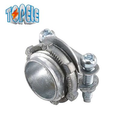 ซิงก์ Die Cast OEM 3/4&quot; เครื่องเชื่อมประเภทคลับ Romex เครื่องเชื่อมเคเบิลสําหรับสายเคเบิล