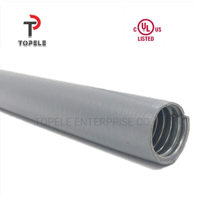 สายประปาเคลือบ PVC เหล็กยืดหยุ่นแน่นสําหรับของเหลว
