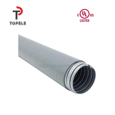 สายประปาเคลือบ PVC เหล็กยืดหยุ่นแน่นสําหรับของเหลว