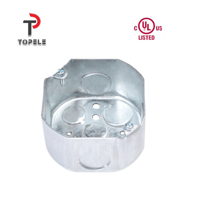 กล่องสายไฟฟ้าทรงแปดเหลี่ยม TOPELE 54151 / 54161 / 54171 เหล็กเหล็กกระปุก