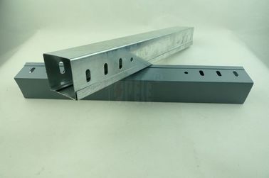 สแตนเลส Pre- กระปุก / ซิงก์ Plated ไฮเคเบิลไฟฟ้าเทรย์ Perforated GI ไฮเคเบิล
