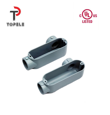 1/2" UL รายการ ร่างหลอดแข็ง LL / LR / LB / C / T ประเภทอลูมิเนียม NTP ประเภท