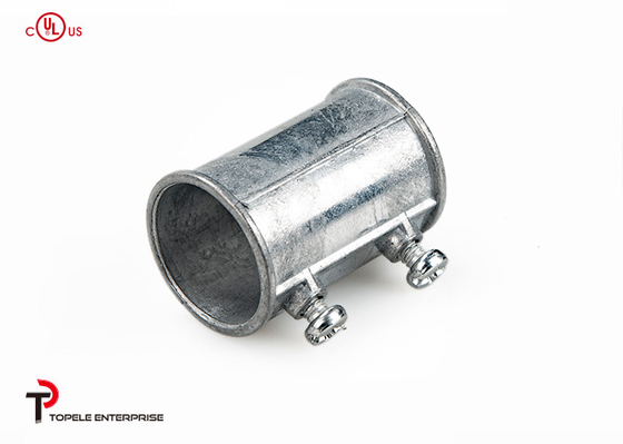 1/2 "ไฟฟ้าท่อ Fittings เหล็กเหล็กกระปุก EMT ชุดสกรูการเชื่อมต่อสําหรับท่อ